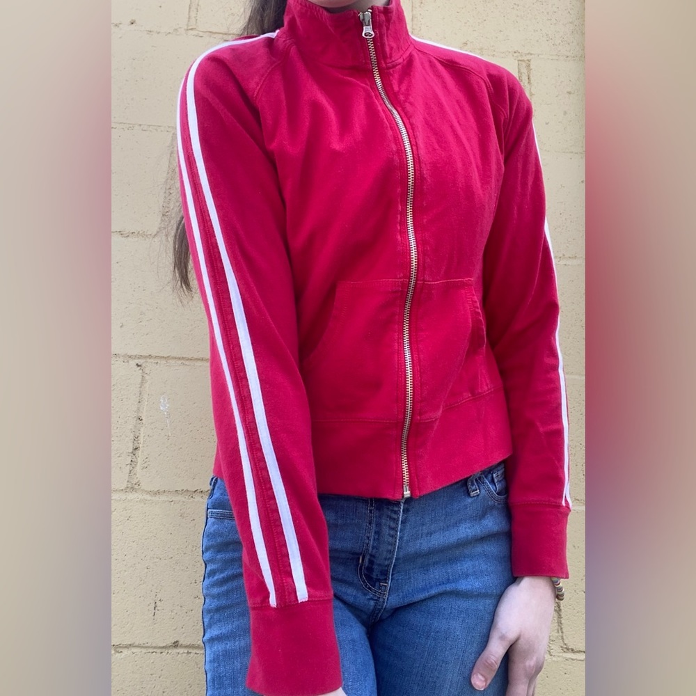 Red Zip-up Jacket